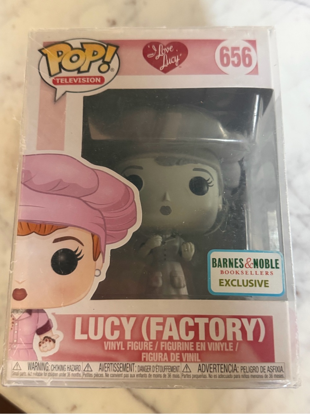 NIB Collectible 656 I Love Lucy Funko POP Lucy Factory - Barnes and Noble